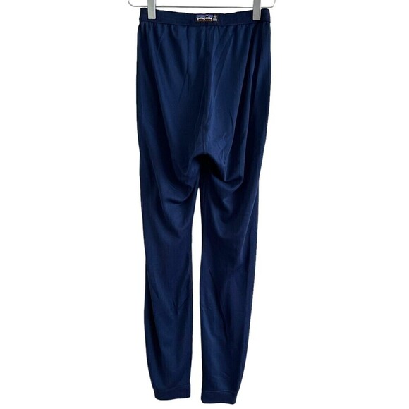 Vintage Patagonia Womens M Capilene Base Layer Pants Blue Thermal Sweats 90s - Picture 2 of 13
